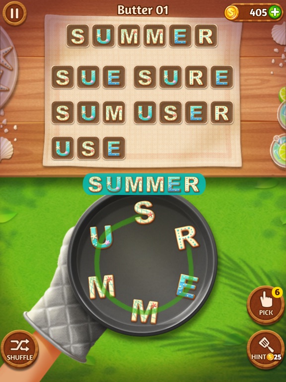 Word Cookies!™ на iPad