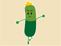 Cucumber Animated Stickers