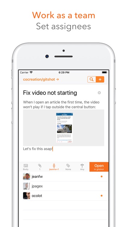 GitShot - GitHub Issues client screenshot-4
