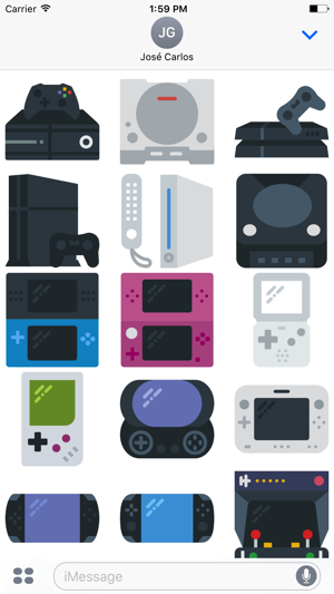 Gamer Sticker Pack for iMessage