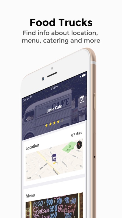 mobileDelicious - Real-Time Food Truck Locator