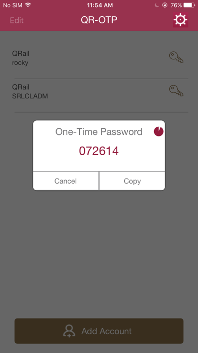 App screenshot