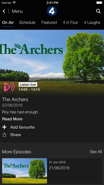 BBC iPlayer Radio