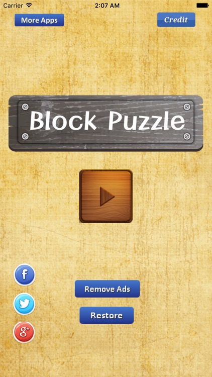 Fitting Block Puzzle