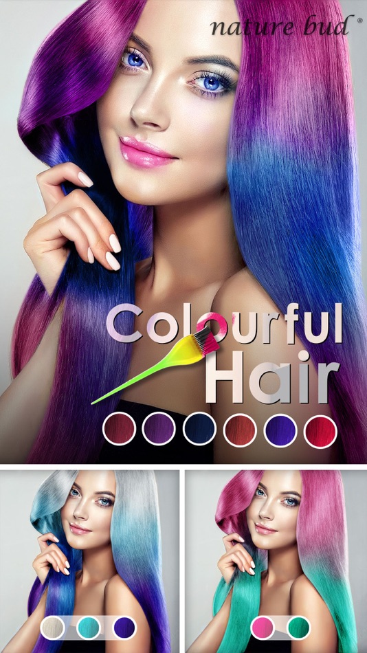 Colourful Hair Changer - 1.7 - (iOS)