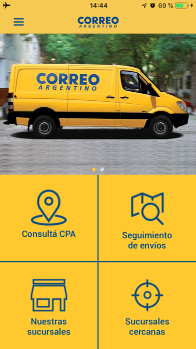 Screenshot #1 pour Correo Argentino