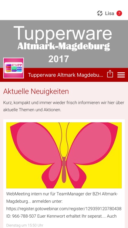 Tupperware Altmark Magdeburg