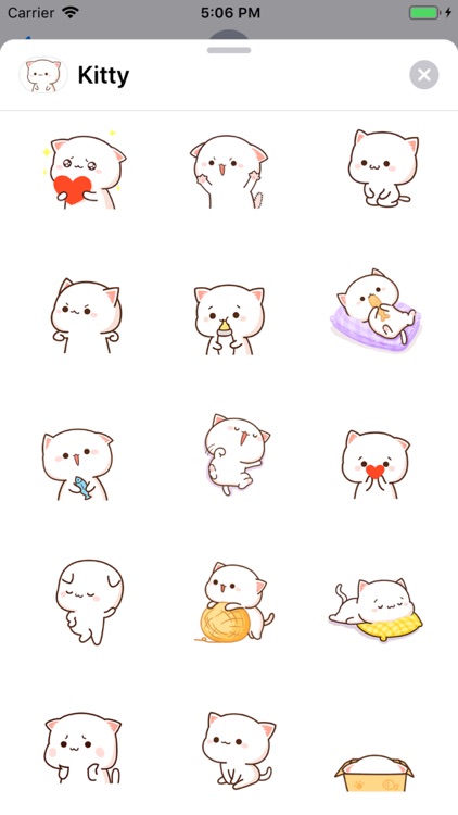 Kitty - Gif Cat Sticker Lovers screenshot-0