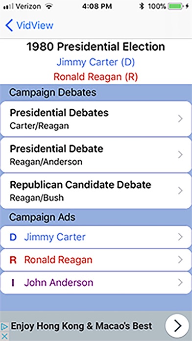 VidView - Election Edition screenshot 2