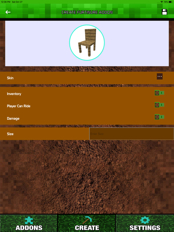 Screenshot #5 for Furniture Addons for Minecraft
