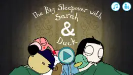 sarah & duck the big sleepover iphone screenshot 1