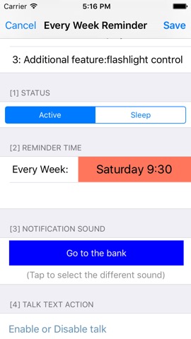 Talking Reminder Liteのおすすめ画像5