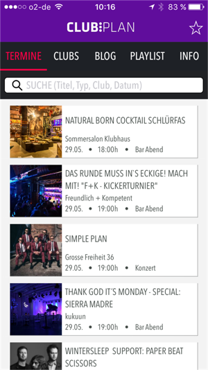 Clubplan - Musik in Hamburg(圖1)-速報App