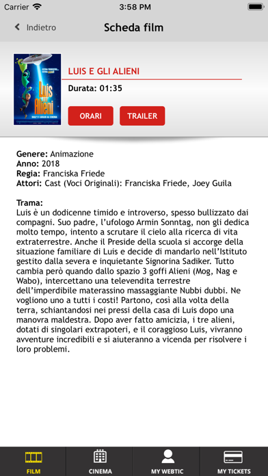 Screenshot #2 pour Webtic Planet La Torre Cinema