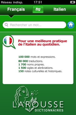 Dictionnaire italien Larousseのおすすめ画像1