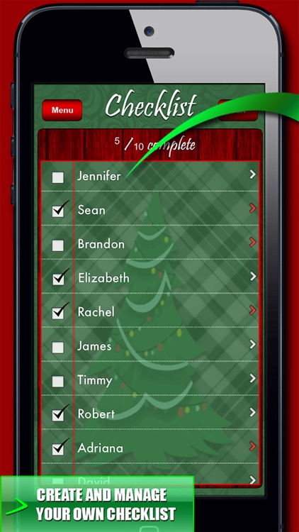 Christmas Gift Organizer!