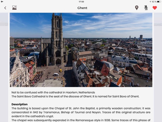 Ghent Travel Guide Offline iPad screenshot