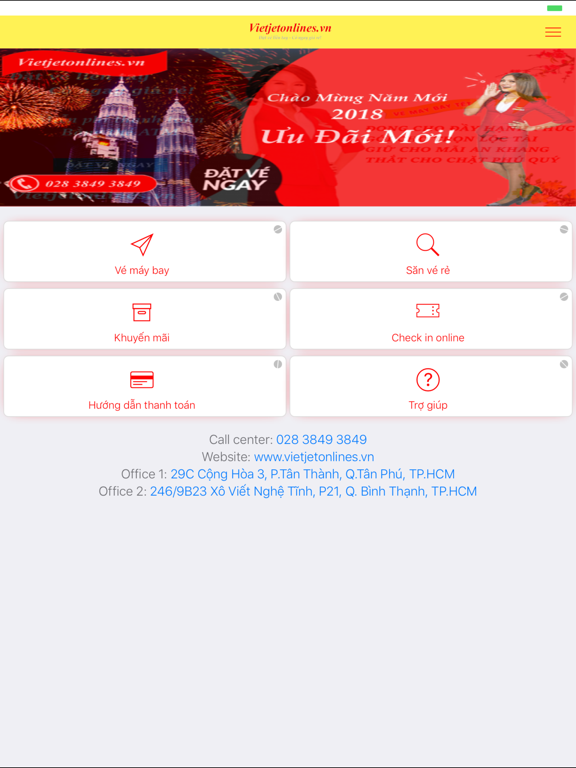 Screenshot #4 pour Vé giá rẻ - Vietjetonlines.vn