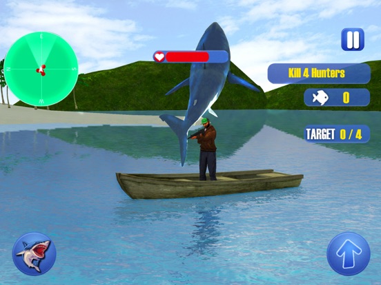 鮫 復讐 攻撃 シム 3Dのおすすめ画像1