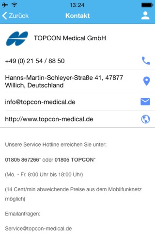 TOPCON DeutschlandMedical screenshot 3