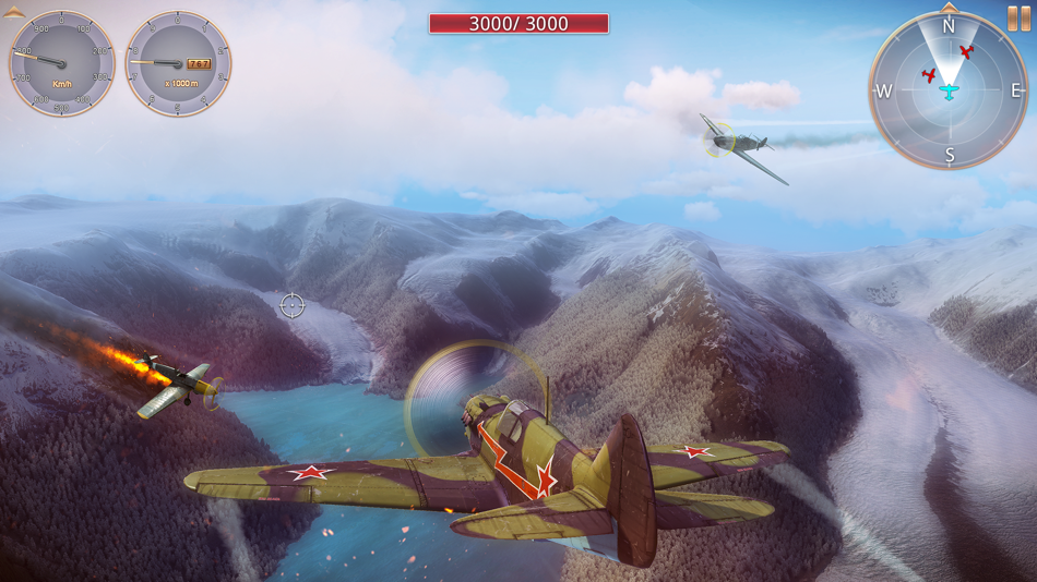 #5. Sky Gamblers - Storm Raiders 2 (iOS) 来自: Atypical Games