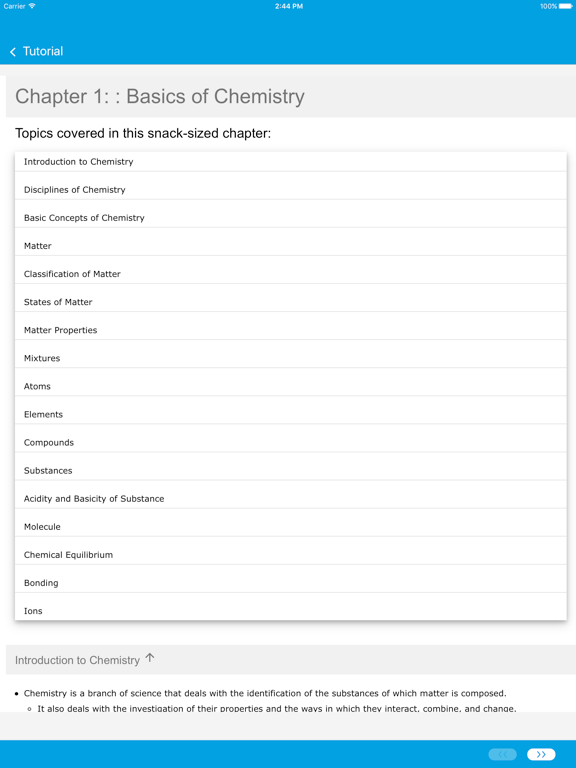 Chemistry, Organic Chemistry iPad screenshot 4 - Education app