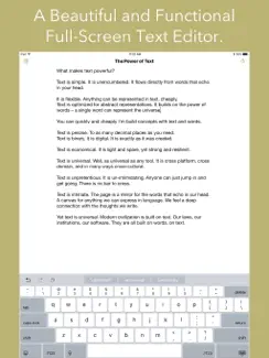 Text Editor by Qrayon iPad image 1