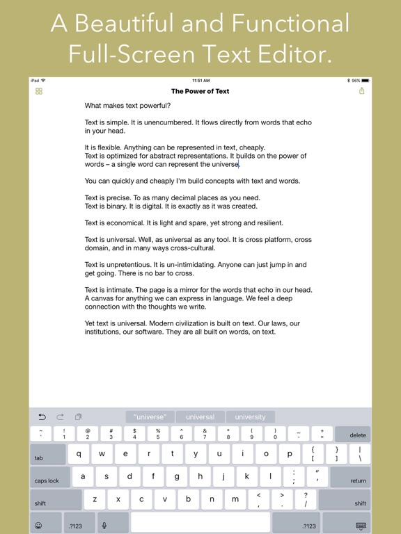 Screenshot #4 pour Text Editor by Qrayon