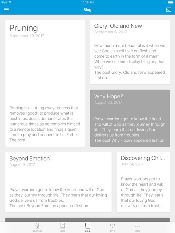App screenshot
