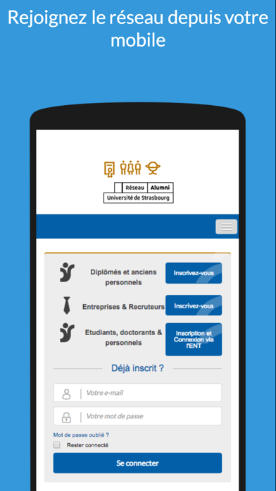 Screenshot #2 pour UNISTRA Alumni