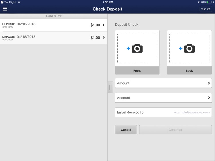 AmeriServ Banking for iPad screenshot-3