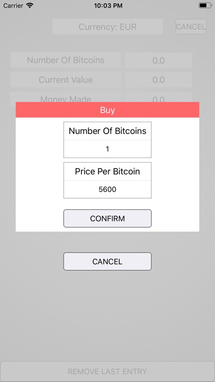 Bitcoin price tracker app screenshot-4