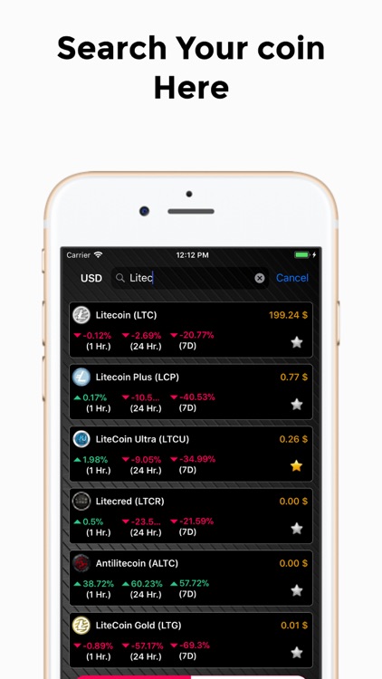 CryptoCoin - Get Live Rate screenshot-3