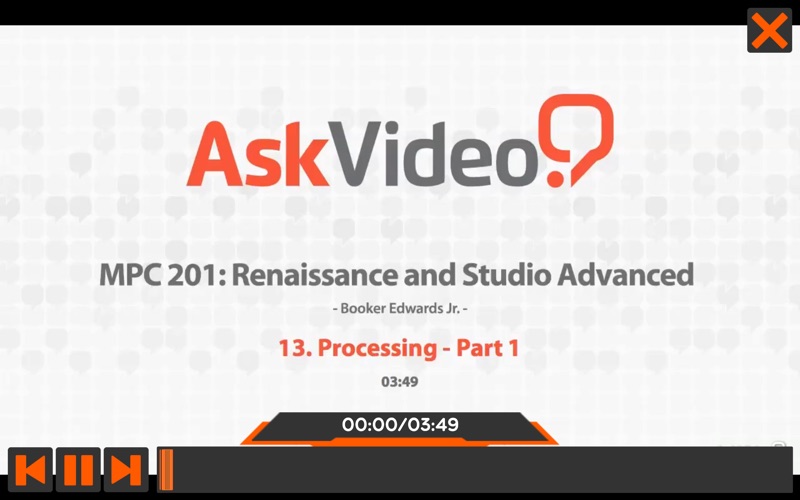 Screenshot #3 pour Adv. MPC Course By Ask.Video