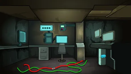 Locked Laboratory Room