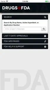 Drugs@FDA Express screenshot #1 for iPhone