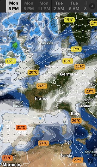 Screenshot #1 pour WeatherMap+