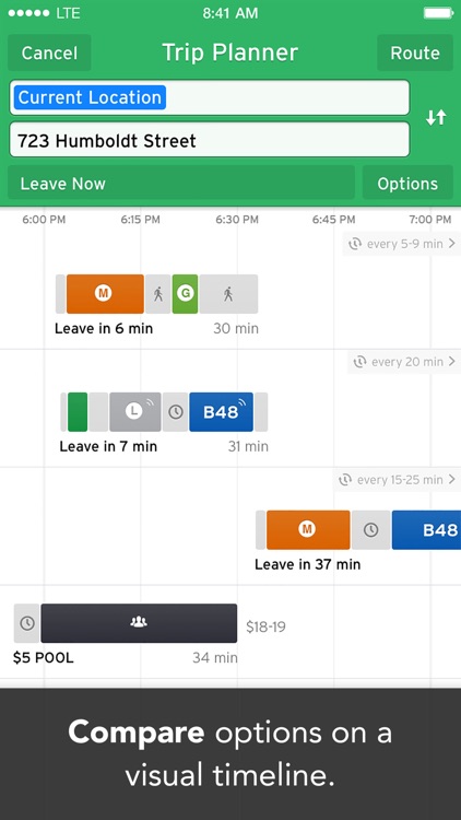 Transit • Real-Time App for Bus, Subway & Metro