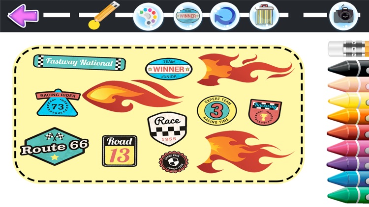 Cars Coloring Book .