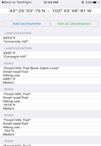 Agate Fossil Beds National Monument GPS chart screenshot 3