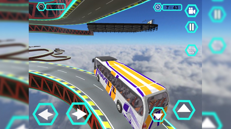 #4. Dangerous Driving On Sky (iOS) 由: Aqeel Anjum