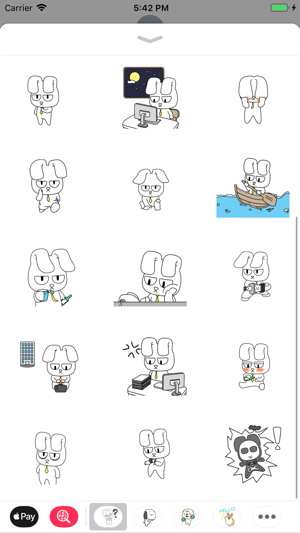 Bunny Bunny Fancy Stickers(圖3)-速報App