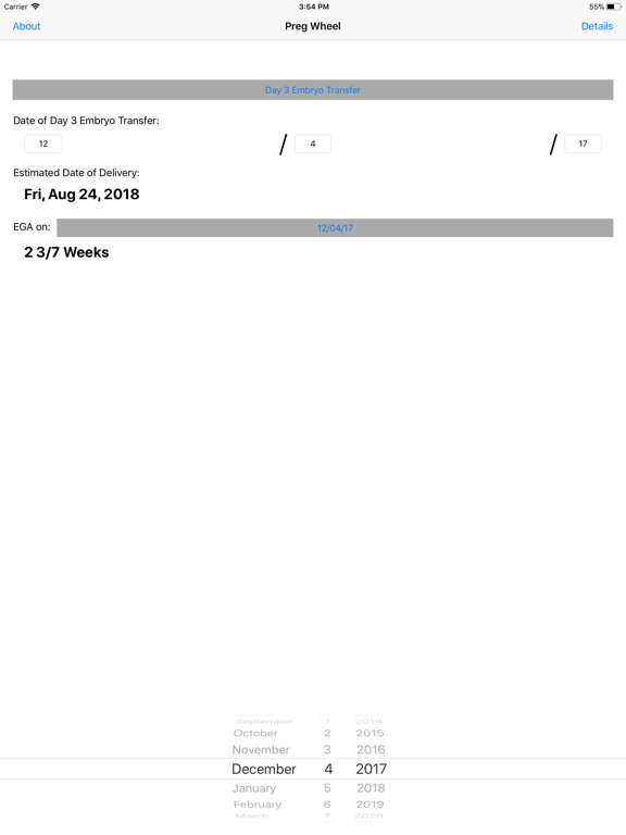 Screenshot #6 pour Preg Wheel