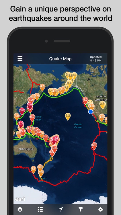 QuakeFeed Earthquake Alerts