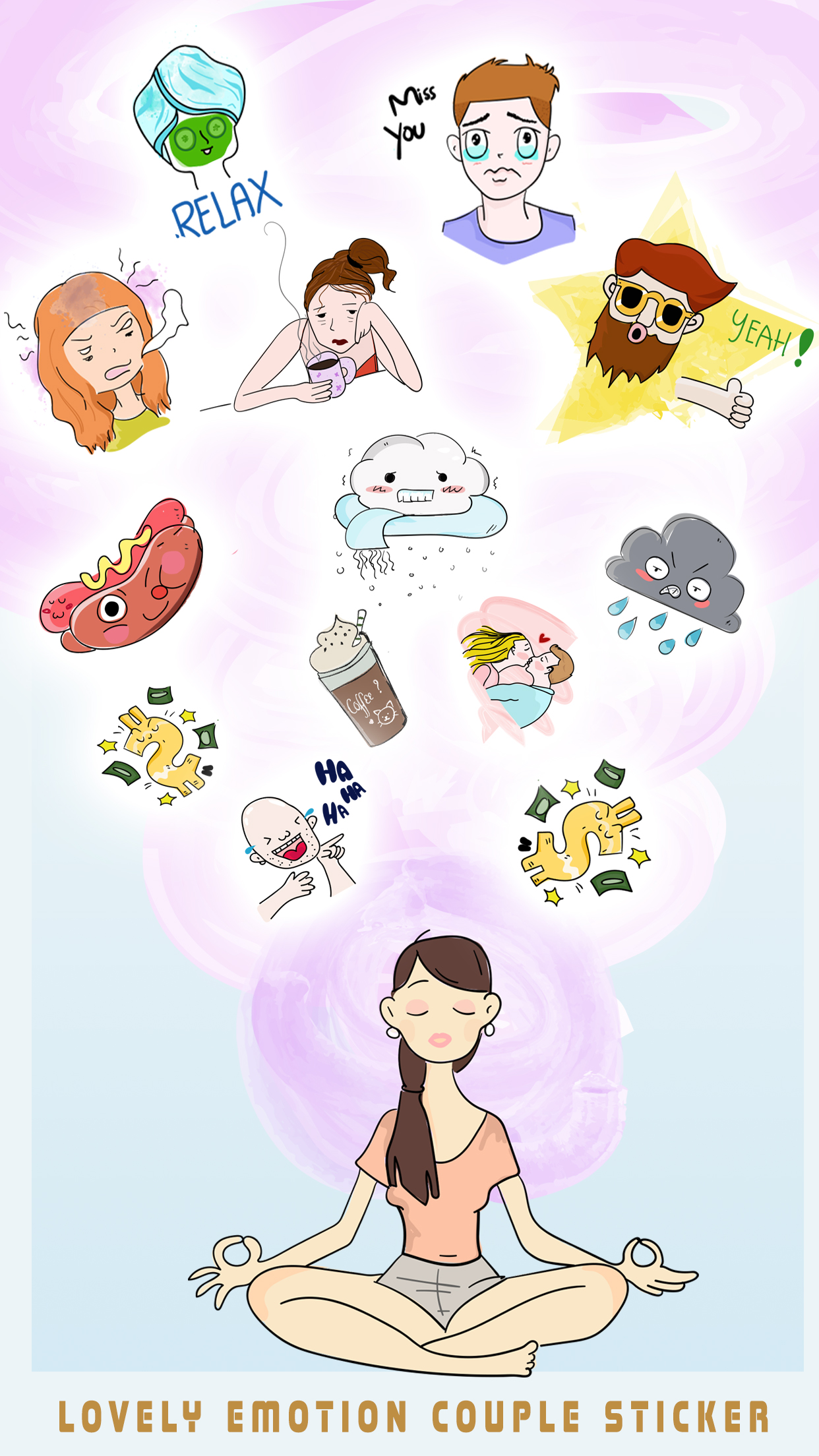 Couple Stickers For Imessage screenshot 10