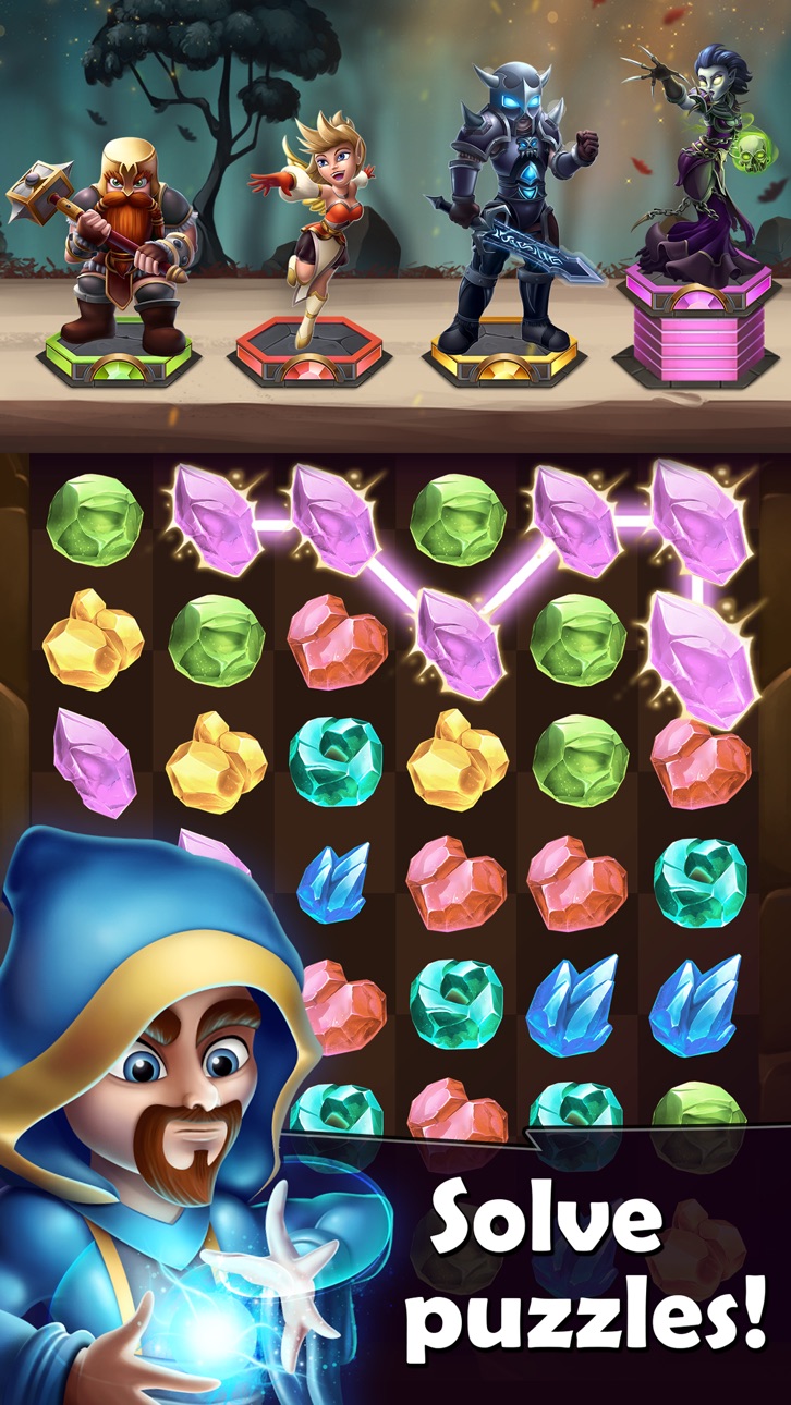 Dragons & Diamonds - Free Hack screenshot 2 - iOS game interface