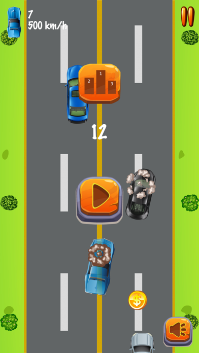Highway Car Racing 2D screenshot 3