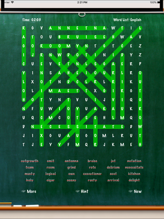 Screenshot #6 pour WordSearch (Unlimited)