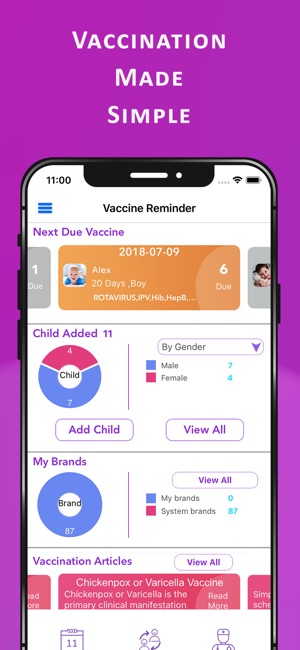 Vaccine Reminder - Pediatrics(圖1)-速報App