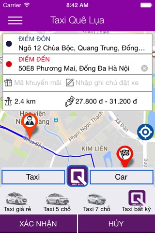 Taxi Quê Lụa screenshot 4